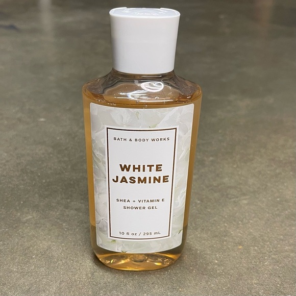 Bath & Body Works WHITE JASMINE Shea Vitamin E Shower Gel - Picture 1 of 4
